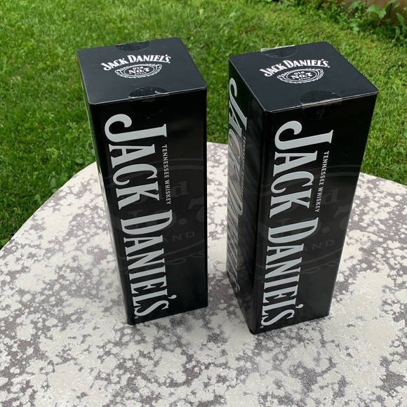 Tin container collectible Jack Daniels black white - Picture 3 of 11